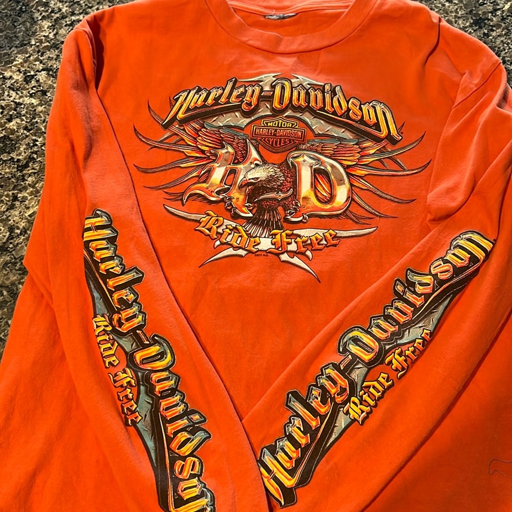 Harley Davidson long sleeve t-shirt